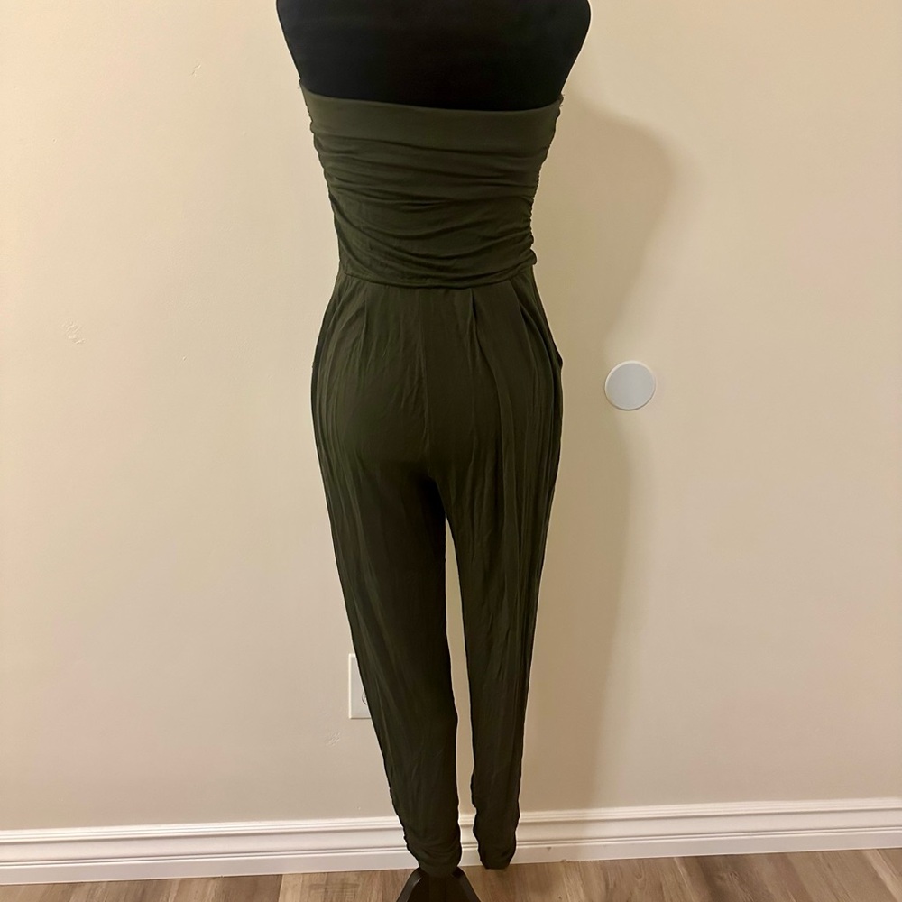 Strapless One Piece Jumper